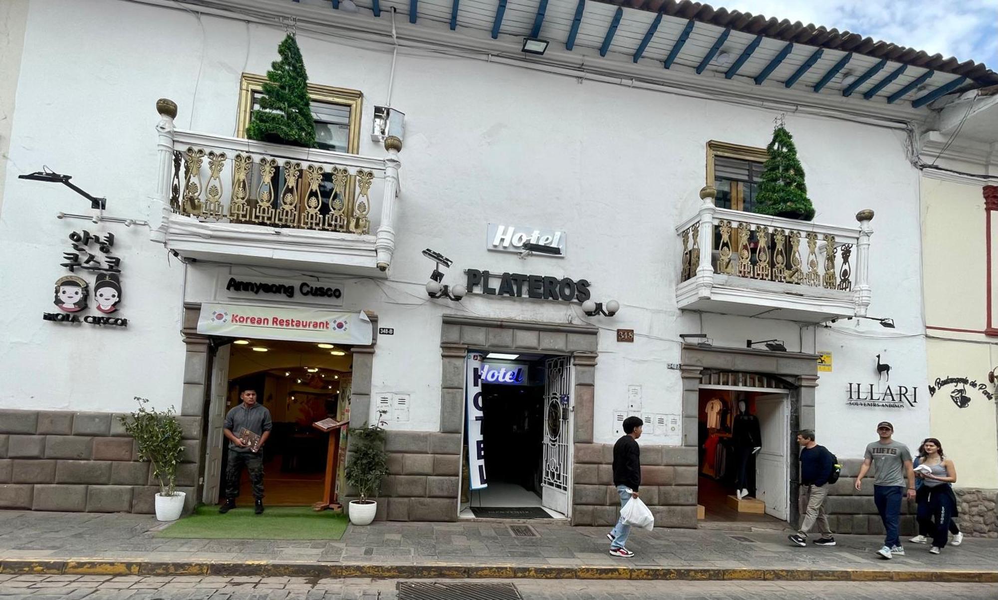 Hotel Plateros Cusco Exteriör bild